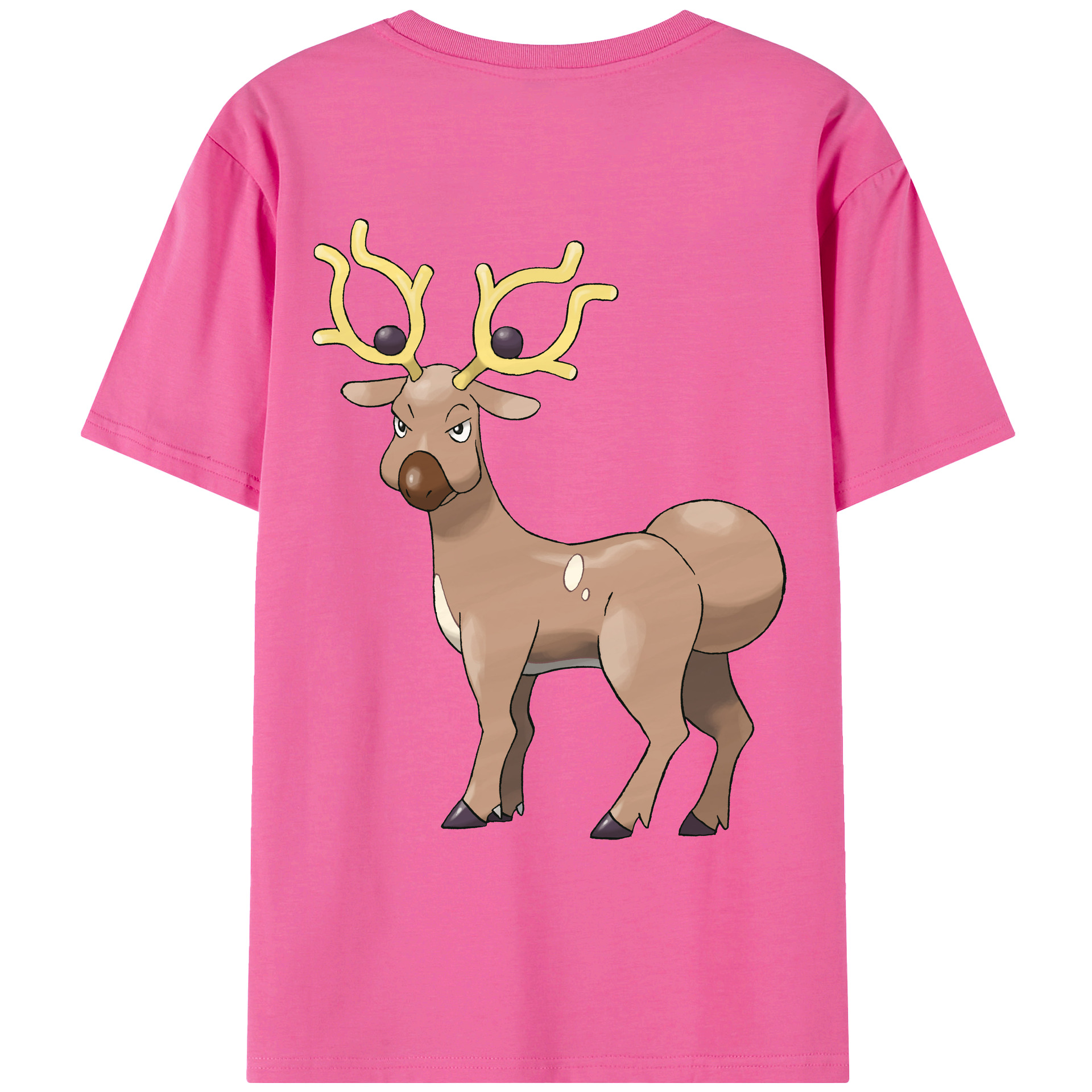 （画像用） ポケットモンスター Pokémon レディース半袖Tシャツ(バックプリント)